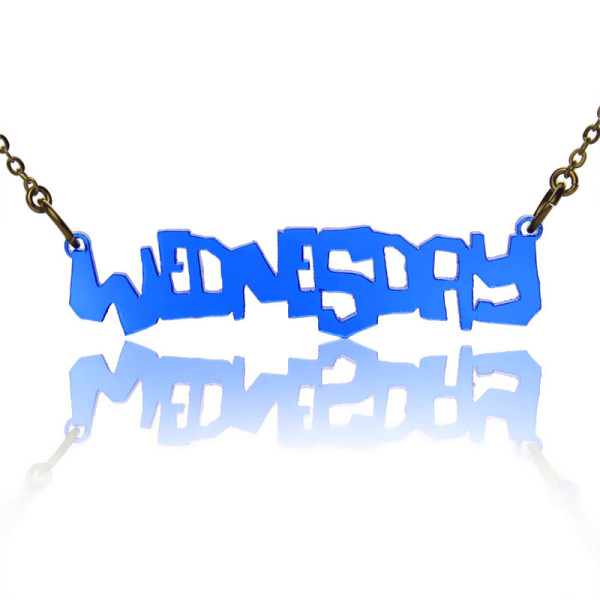 Name Necklace - Acrylic Ultimatum Font Necklace