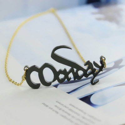 Name Necklace - Magna Carta Style Acrylic