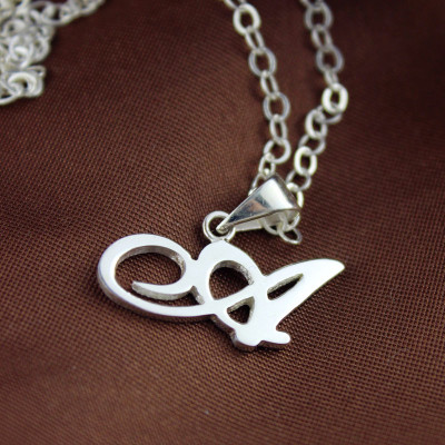 Personalised Necklaces - Madonna Style Initial Necklace