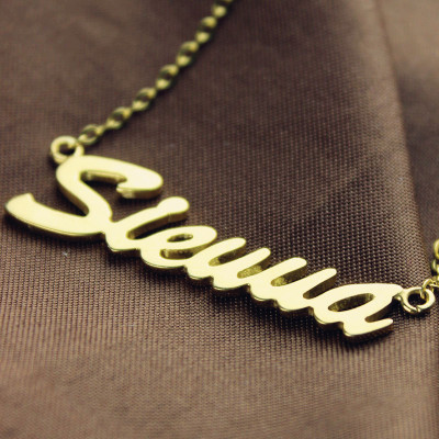 Name Necklace - Sienna Style