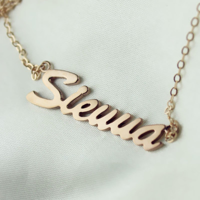 Name Necklace - Sienna Style