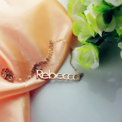 Name Necklace - Rebecca Style