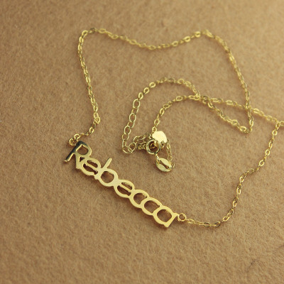 Name Necklace - Rebecca Style