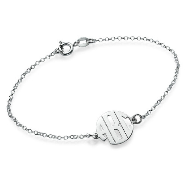Xtra Small Block Monogram Personalised Bracelet