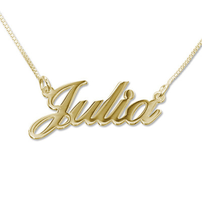 Personalised Name Necklace - Small Classic