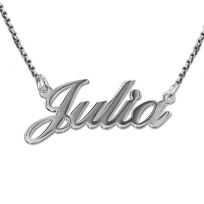 Name Necklace - Extra Thick With Rollo Chain