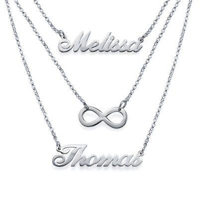 Name Necklace - Layered