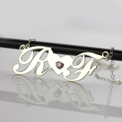 Personalised Necklaces - Double initials Necklace