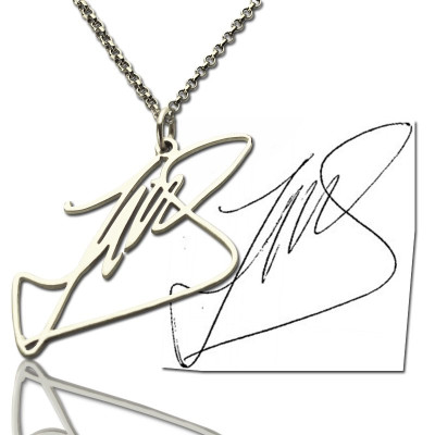 Personalised Necklaces - Necklace with Your Own Signature