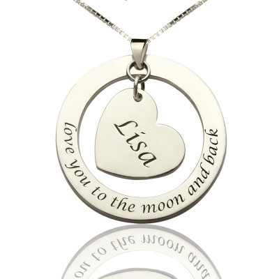 Heart Necklace - Love You For Women