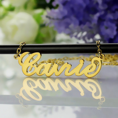 Name Necklace - Carrie