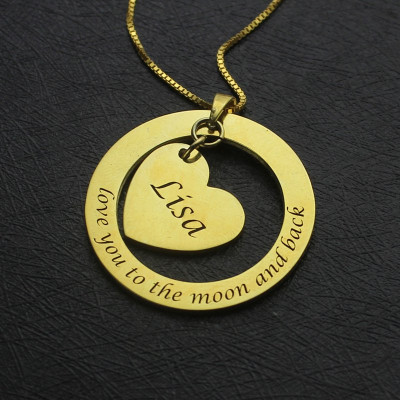 Personalised Necklaces - Promise Necklace with Name Phrase