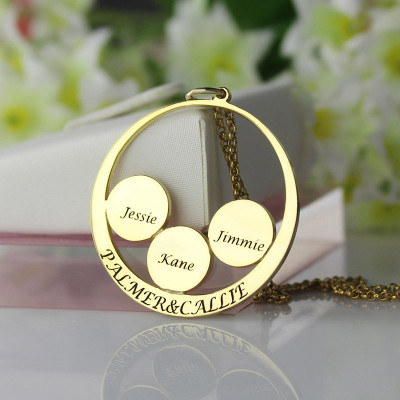 Mothers Family Name Pendant