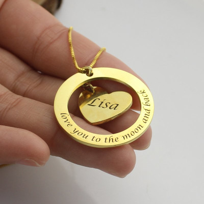 Personalised Necklaces - Promise Necklace with Name Phrase