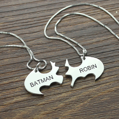 Name Necklace - Batman Best Friend