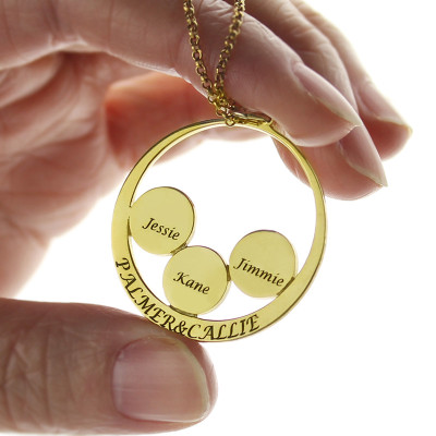 Mothers Family Name Pendant
