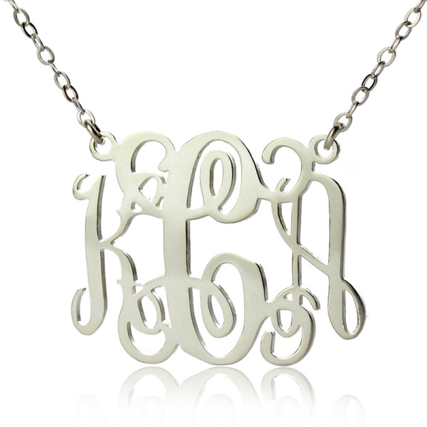 Personalised Necklaces - Alexis Bellino Style Monogram Necklace