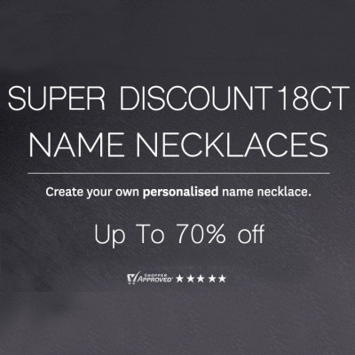 Name Necklace - Rings Discount Selection