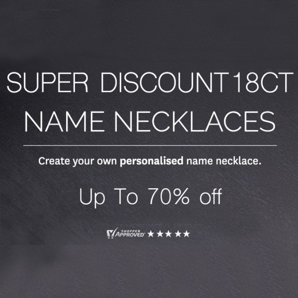 Name Necklace - Rings Discount Selection