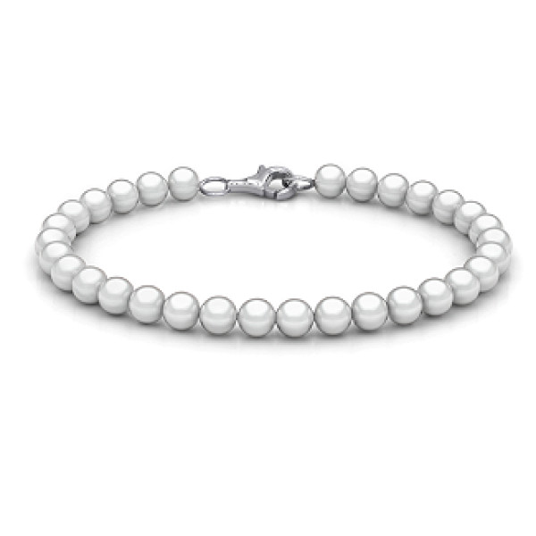 Freshwater Pearl Personalised Bracelet withClasp