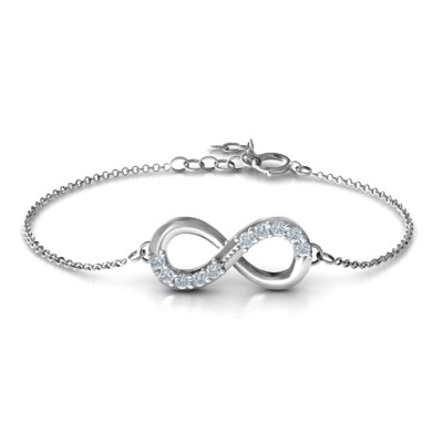 Infinity Bracelet - Birthstone Accent