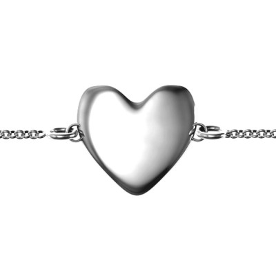Sweet Heart Personalised Bracelet
