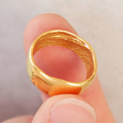 Bespoke Fingerprint Ring