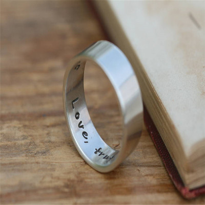 Pure And Simple Mens Ring