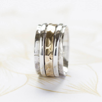 Karma Bronze AndSpinning Ring