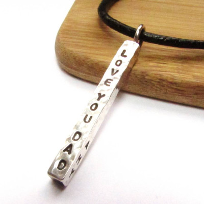Personalised Necklaces - ChunkyBar Necklace