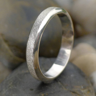 Diamond Cut Textured Ring