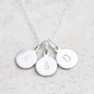 Personalised Necklaces - Hand StampedCharm Necklace