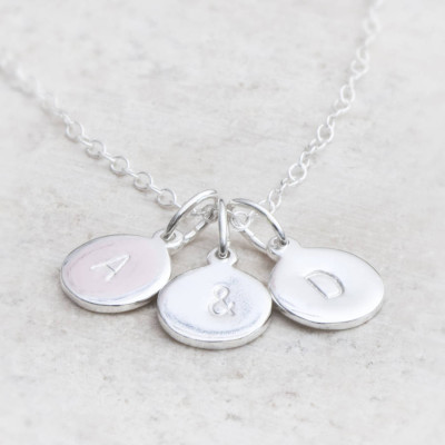 Personalised Necklaces - Hand StampedCharm Necklace