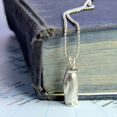 Personalised Necklaces - Penguin Necklace