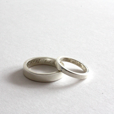 Pair Of Rings, Siver Bands