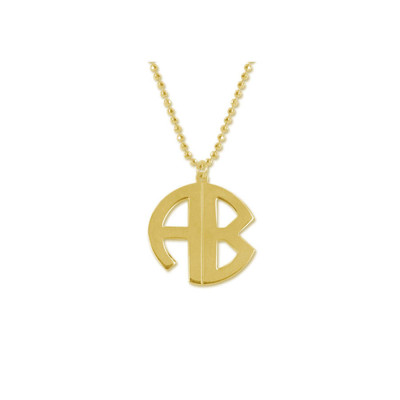 Personalised Necklaces - Mens Monogram Necklace