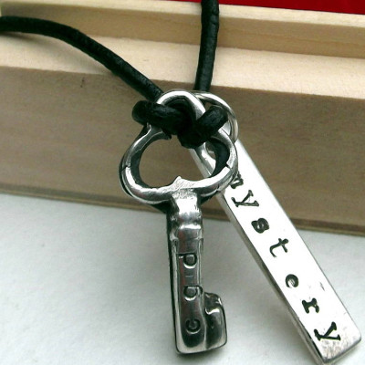 Personalised Necklaces - Key Necklace