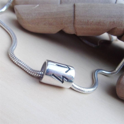 Personalised Necklaces - Rune Thong Necklace