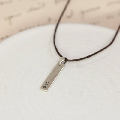 Personalised Necklaces - Tag Necklace