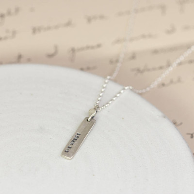 Personalised Necklaces - Tag Necklace