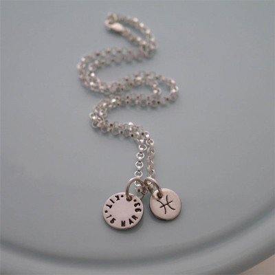 Personalised Necklaces - Zodiac Necklace