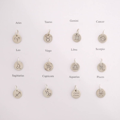 Personalised Necklaces - Zodiac Necklace