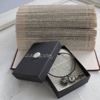 Personalised Necklaces - Vintage Letter Necklace