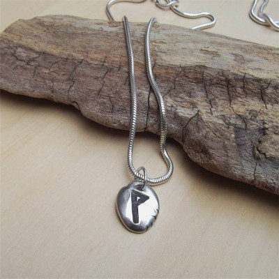 Personalised Necklaces - Rune Stone Necklace