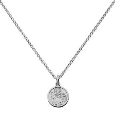 St Christopher Pendant Small Round