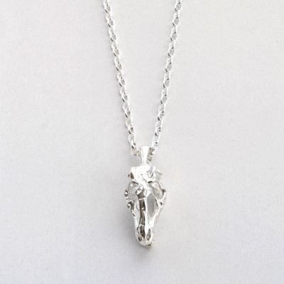 Personalised Necklaces - T Rex Skull Necklace