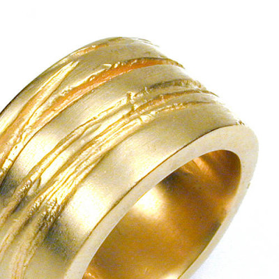 WideTexture Bound Ring In