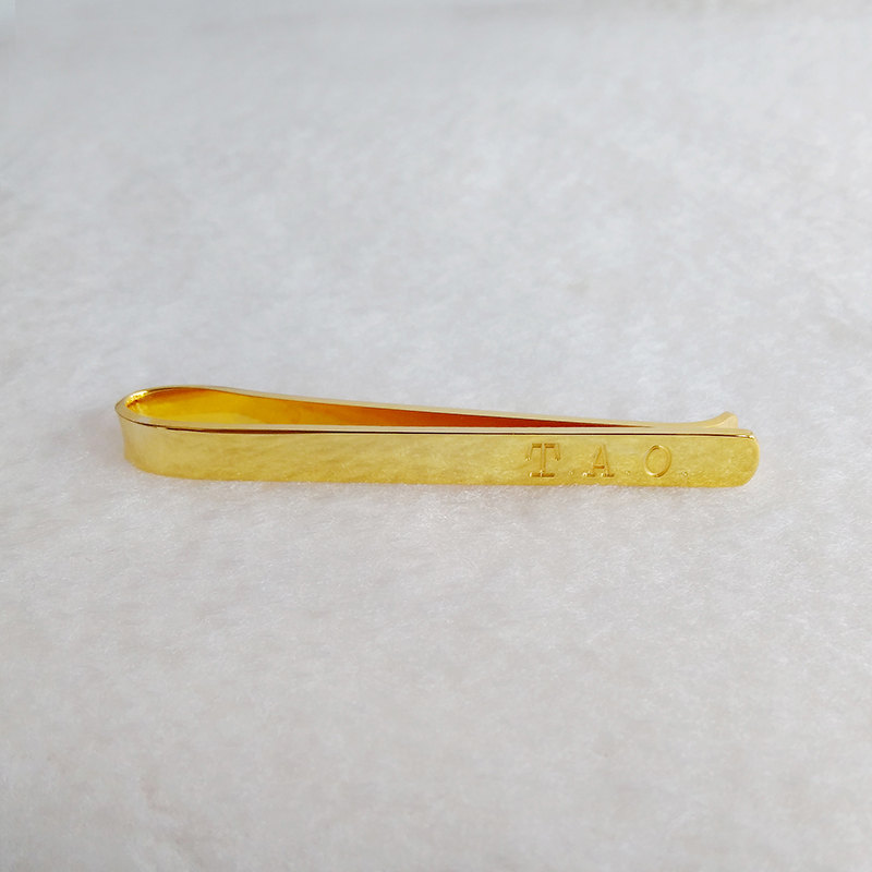 Custom Wedding Tie Clip