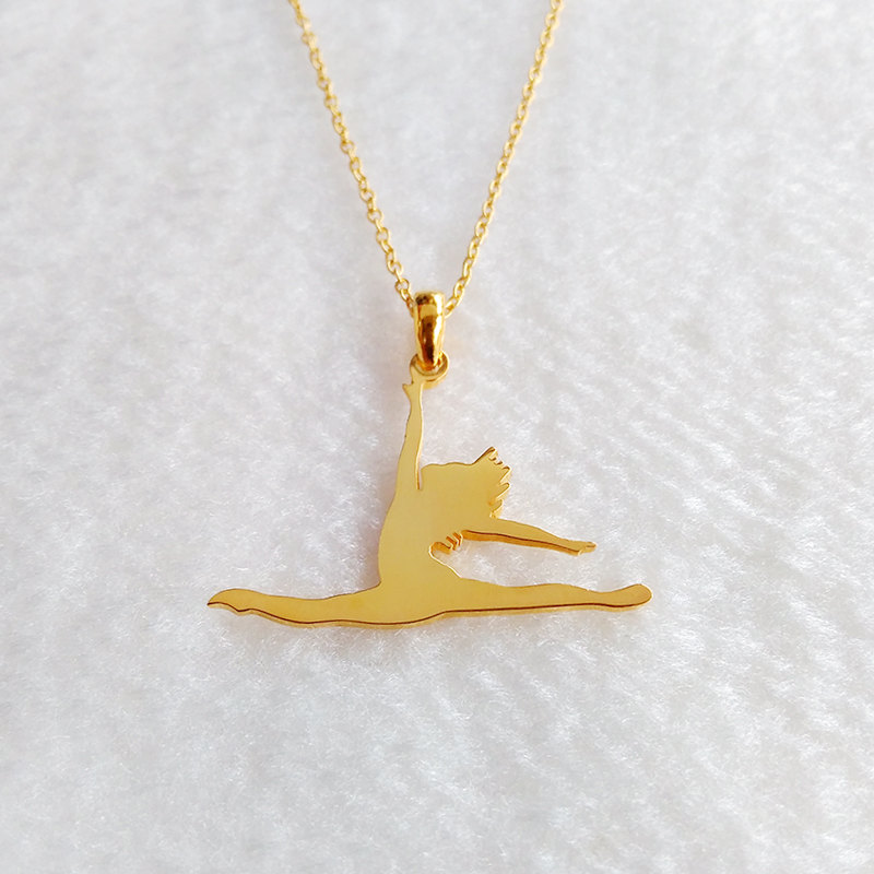 Dancer Jumps Necklace