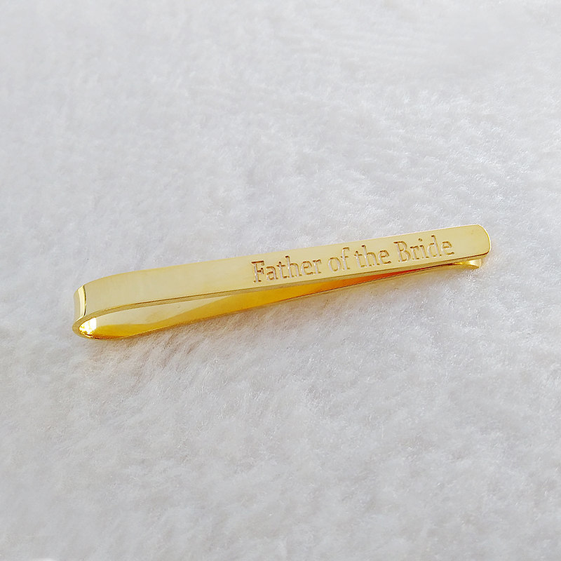 Double Name Tie Clip